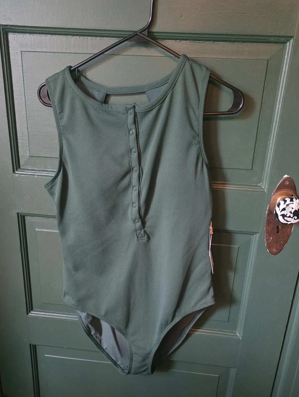 Andie Forest Green Women's Swimsuit - Picture 1 of 4
